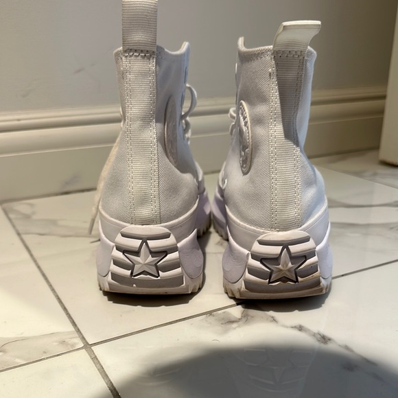 Converse Women's White High-Top Sneakers - Picture 3 of 3